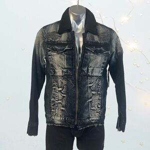 Jordan Craig Men's Black Denim Winter Jacket size S - NWT